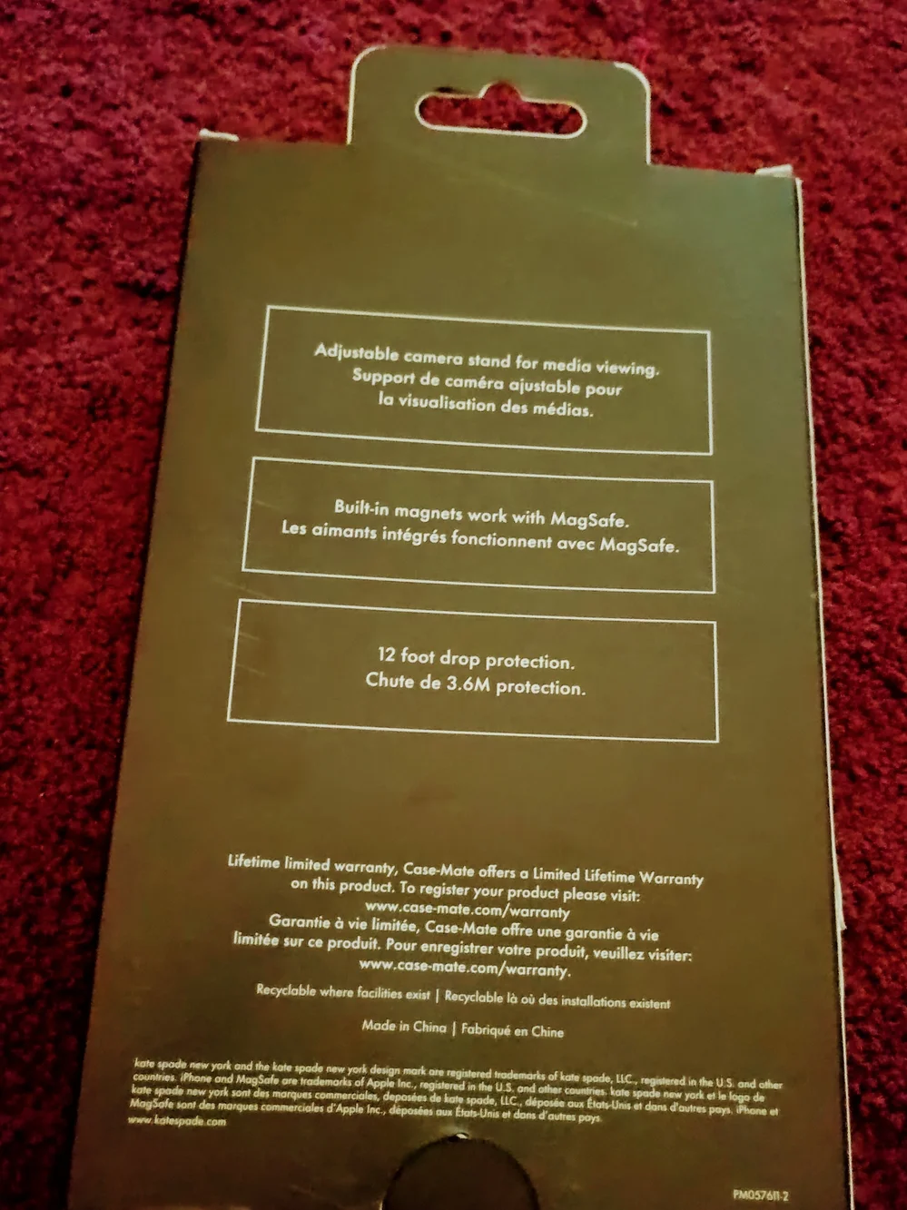 Kate Spade Clear iPhone 17 Pro Max Case with Gold Accents